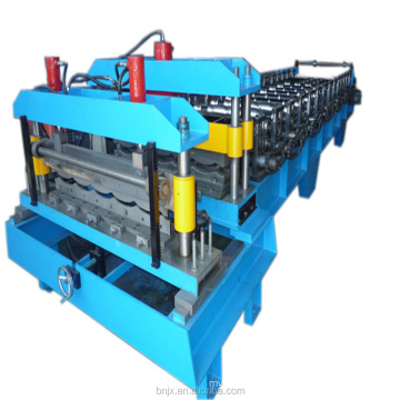 Metal Glazed Steel Profile Galvanized Roofing Sheet Tile Roll Forming Machine